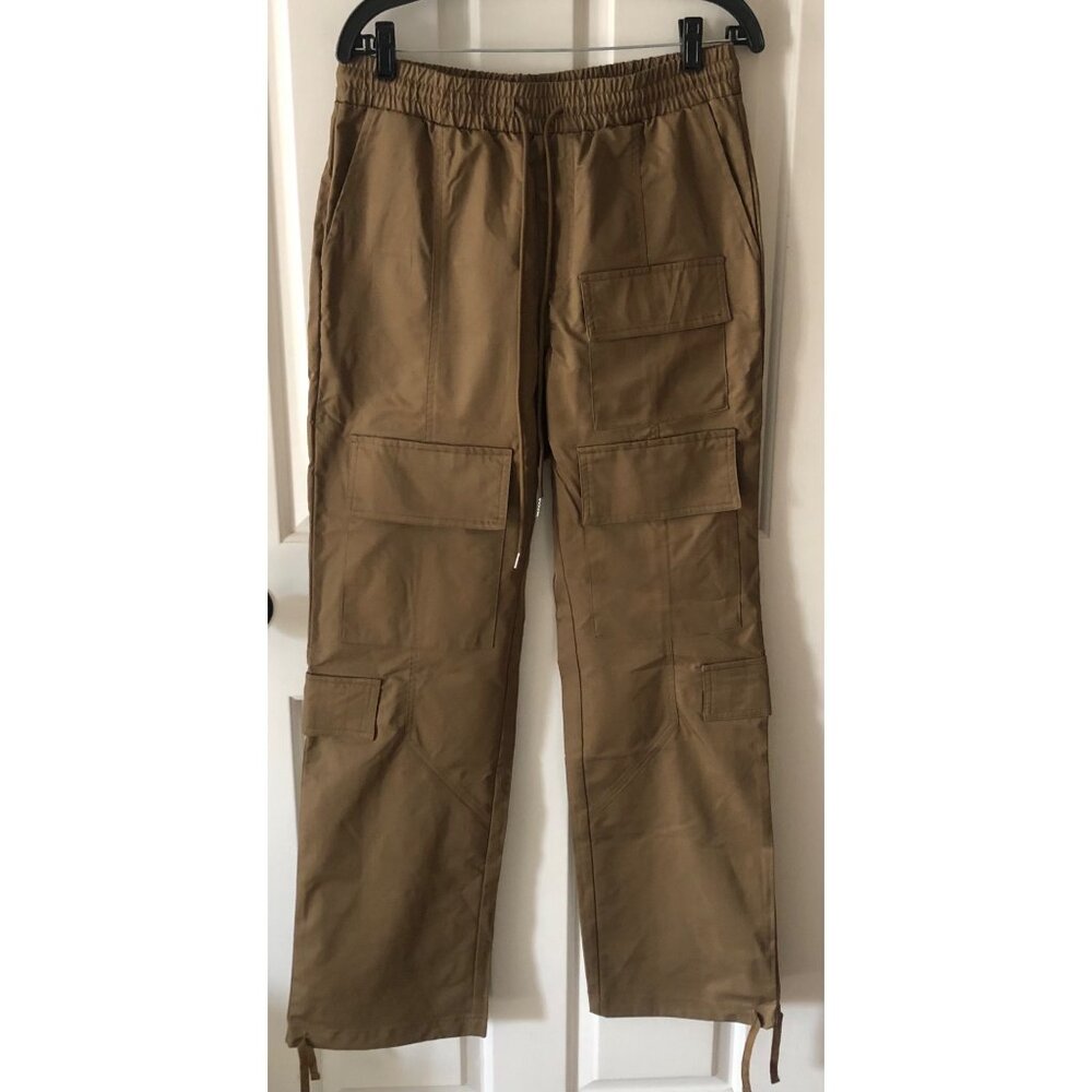 New EPTM Parachute Cargo Pants Brown Size Small